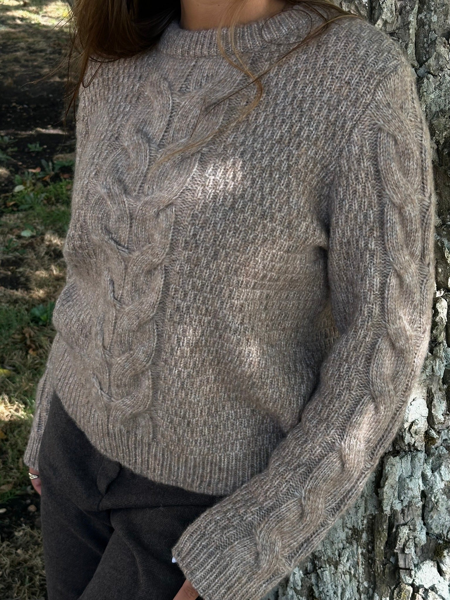 PCNINA Pullover - Fossil